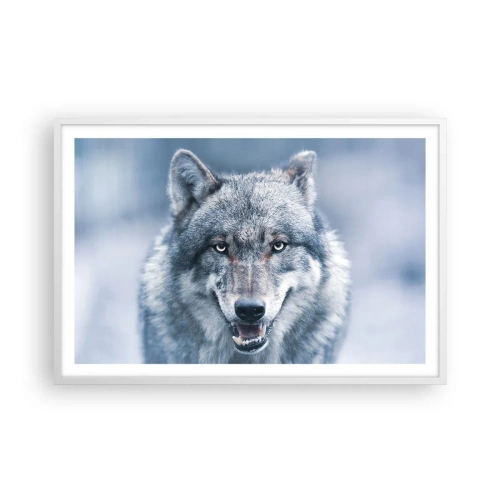 Plagát v bielom ráme - Prijmete túto výzvu? - 91x61 cm