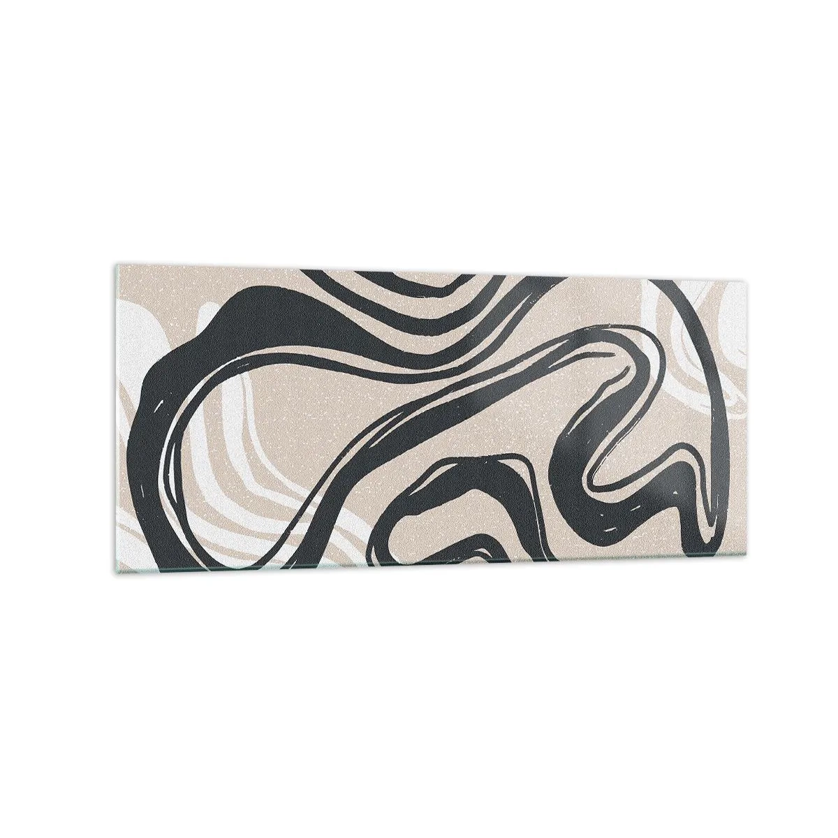 Obraz na skle - Znásobená expresia - 120x50 cm