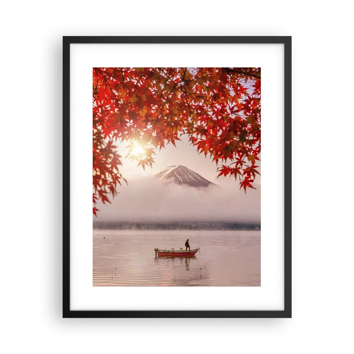 Plagát v čiernom ráme - V japonskom štýle - 40x50 cm