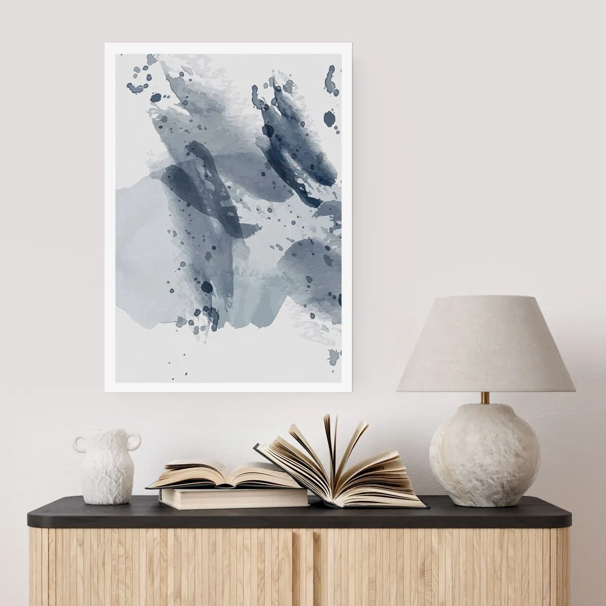 Plagát - Štúdia o povahe vody - 50x70 cm