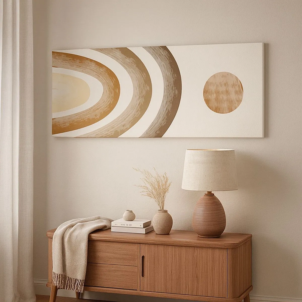 Obraz na plátne - V ďalekej galaxii - 100x40 cm