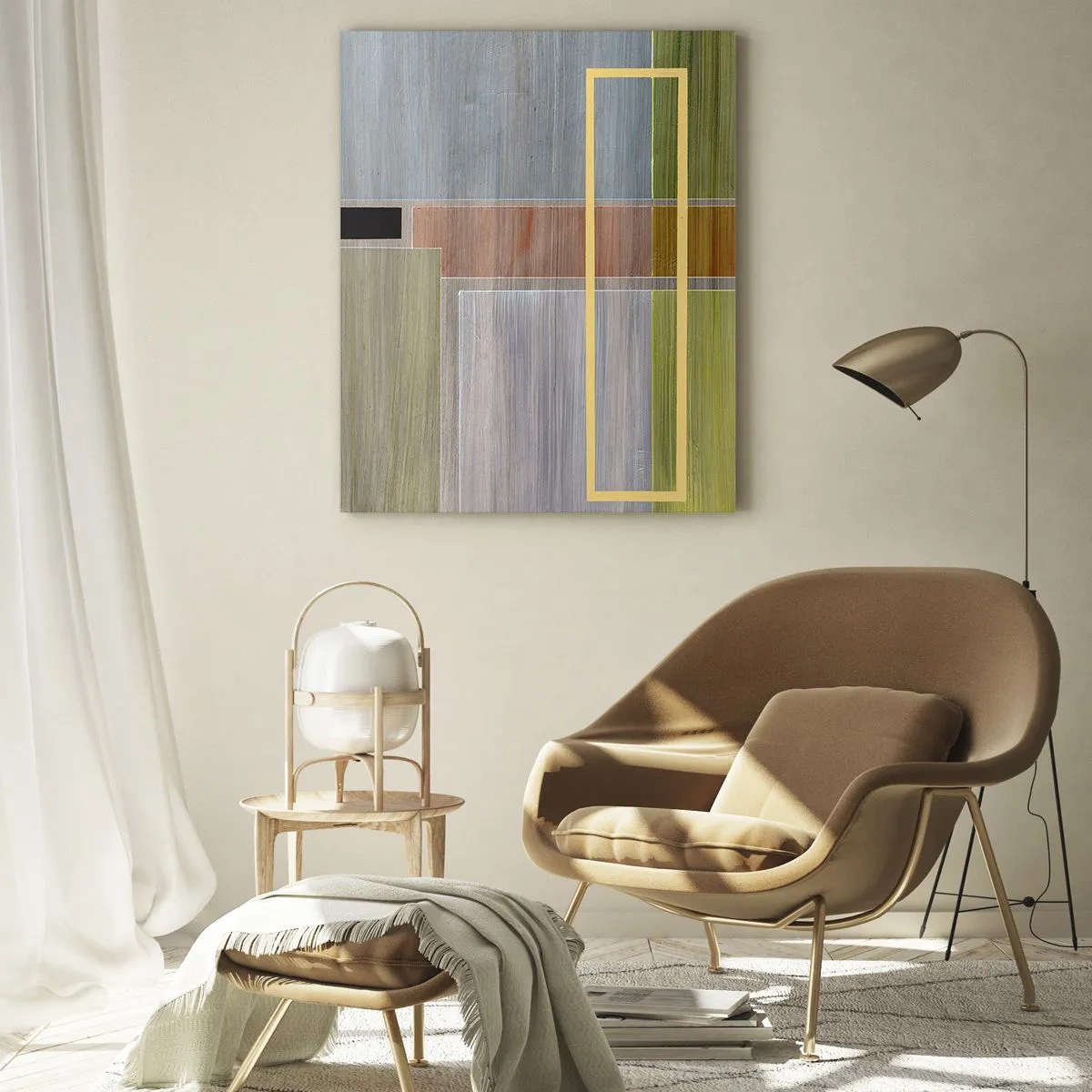 Obraz na skle - Jednoducho a v kľude - 70x100 cm