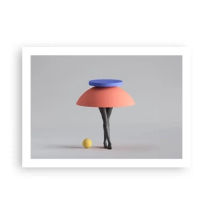 Plagát - Surrealistická kompozícia - 70x50 cm