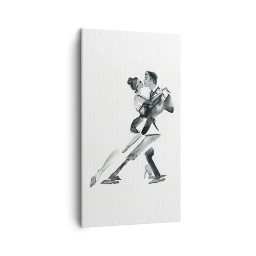 Obraz na plátne - V jednom rytme - 45x80 cm