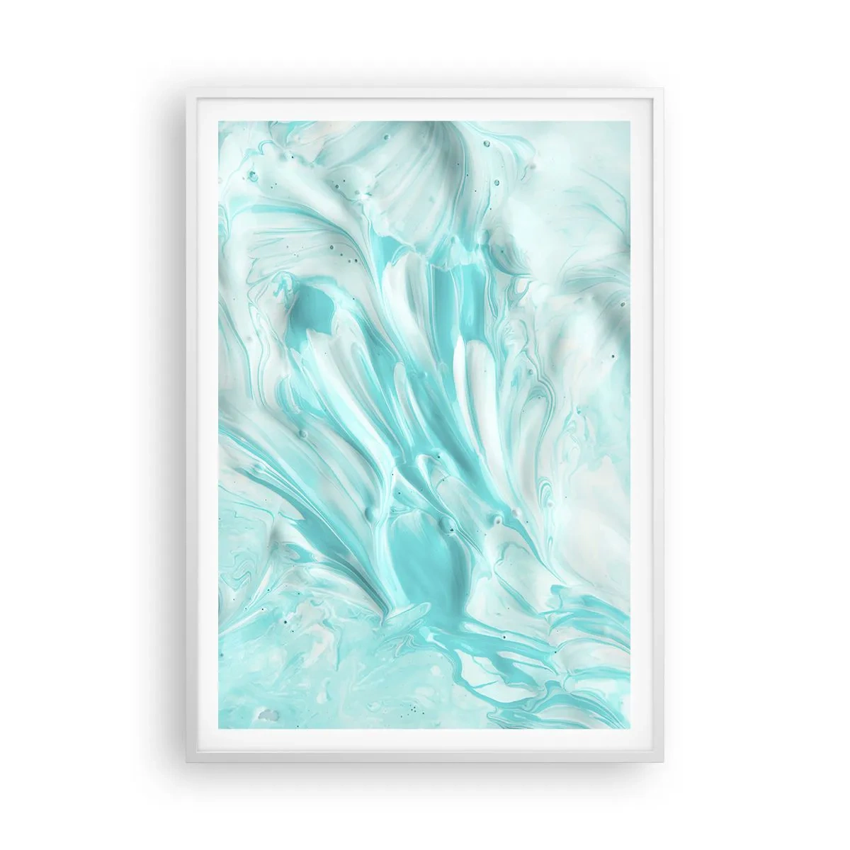 Plagát v bielom ráme - Navždy spolu - 70x100 cm