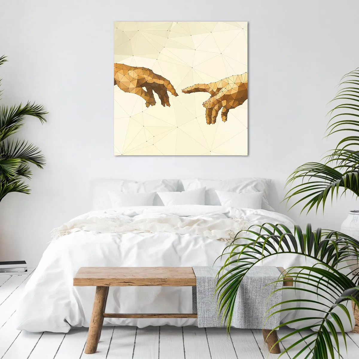 Obraz na plátne - Božská geometria - 60x60 cm