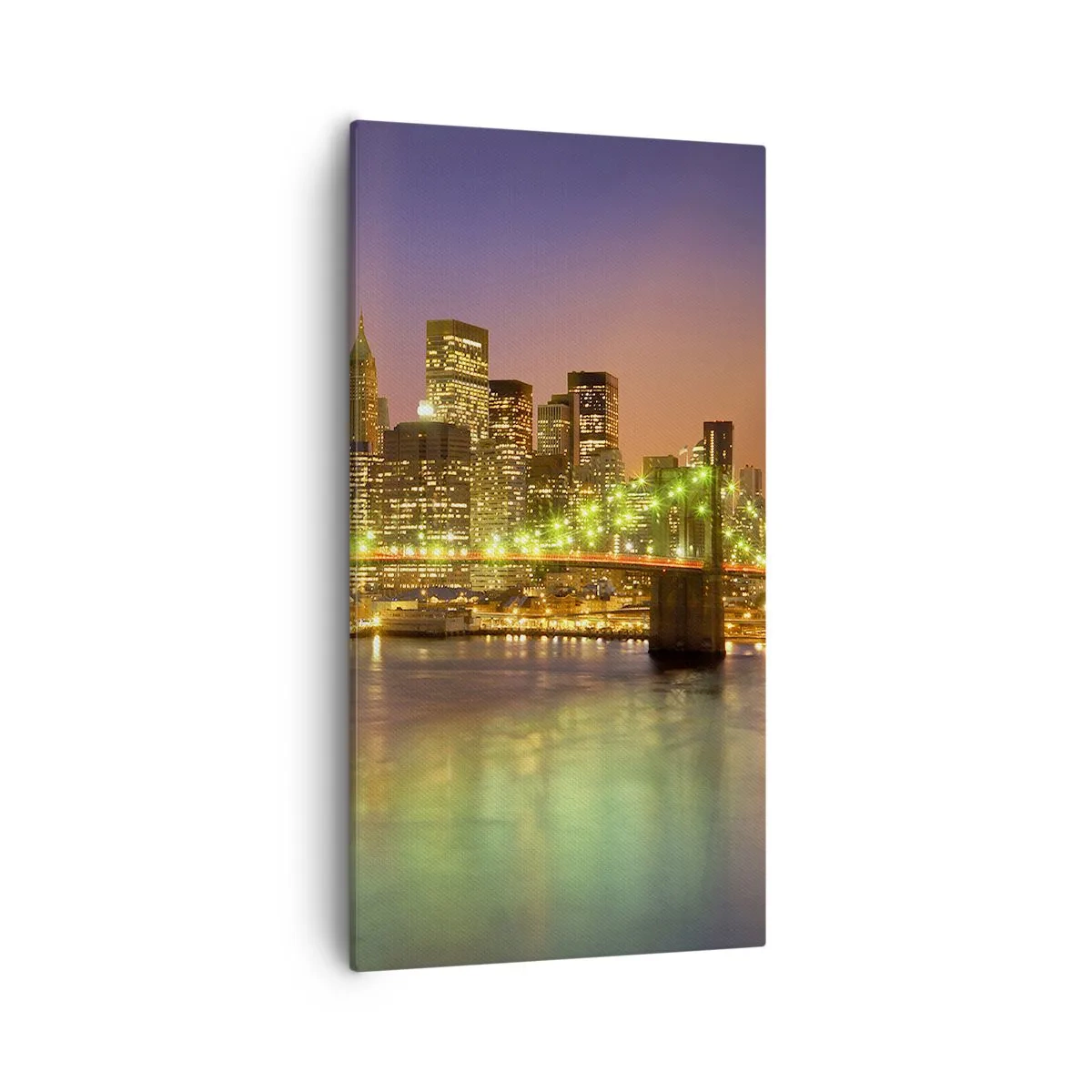 Obraz na plátne - Tu svetlo nikdy nezhasne - 55x100 cm