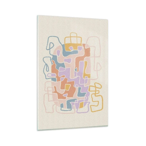 Obraz na skle - Labyrint – veselé dobrodružstvo - 80x120 cm