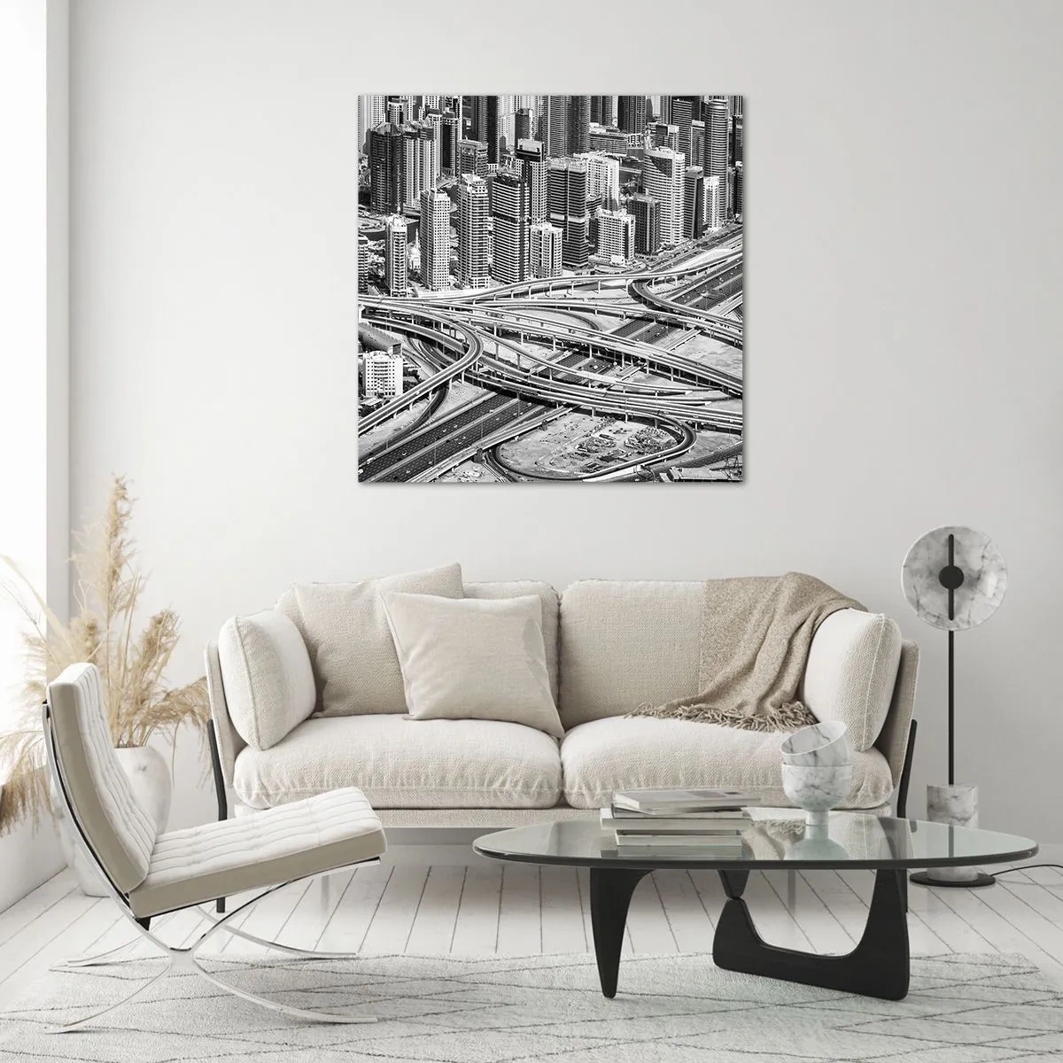 Obraz na skle - Dubaj – neskutočné mesto - 30x30 cm