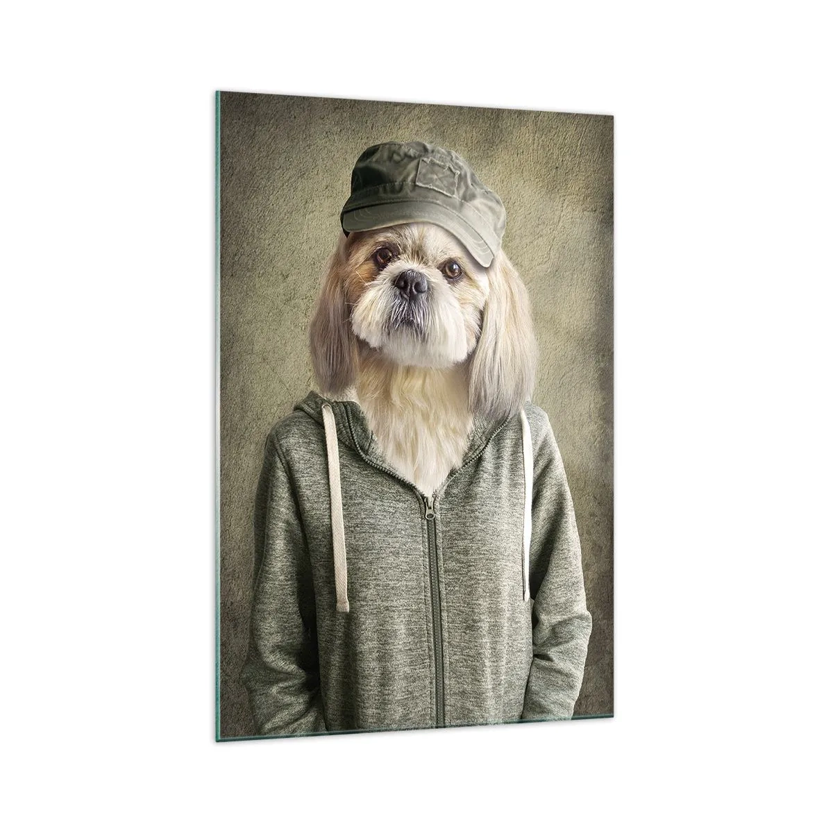 Obraz na skle - Mám radšej kľud - 70x100 cm