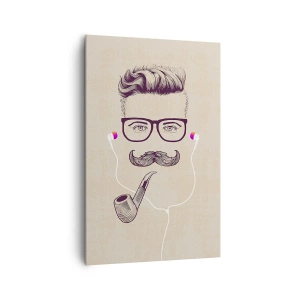 Obraz na plátne - Skutočný muž? - 80x120 cm