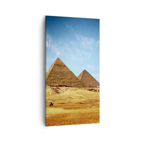 Obraz na plátne - 40 storočí sa na vás pozerá - 55x100 cm