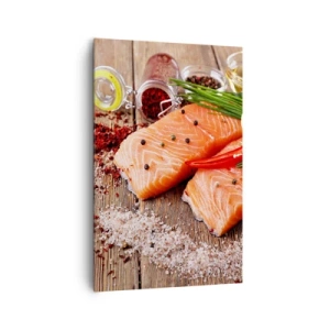 Obraz na plátne - Nórske dobrodružstvo v kuchyni - 80x120 cm