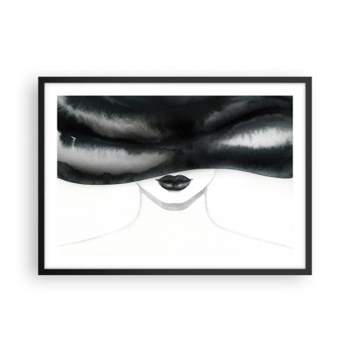 Plagát v čiernom ráme - Zmyselná záhada - 70x50 cm