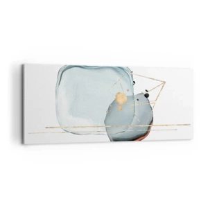 Obraz na plátne - Štúdia kvapky - 100x40 cm