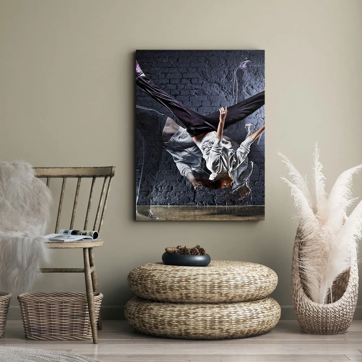 Obraz na plátne - Hviezda ulice - 55x100 cm