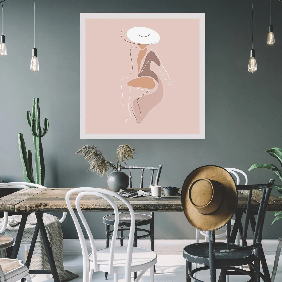 Plagát - Ako vyzerá pravá dáma? - 40x40 cm