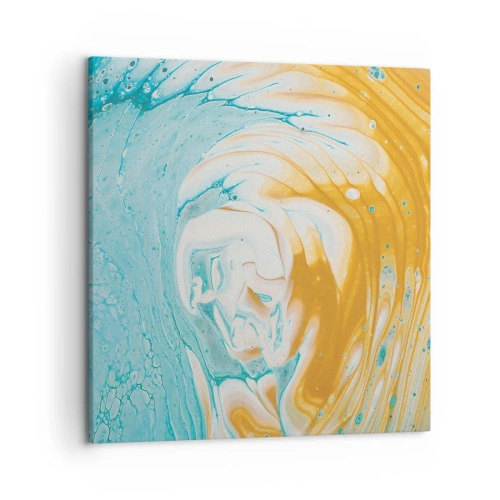 Obraz na plátne - Pastelový vír - 50x50 cm