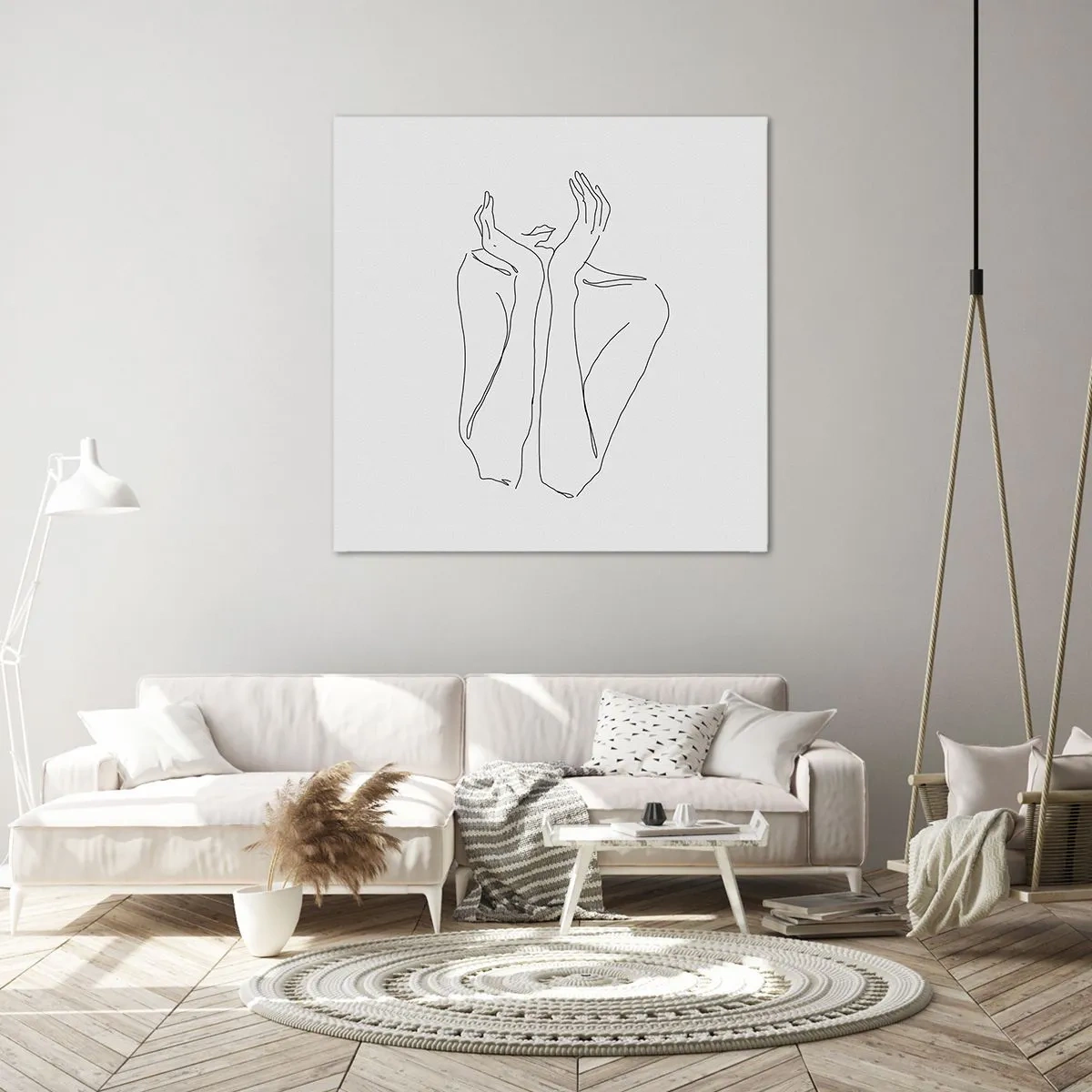 Obraz na plátne - O čom snívajú dievčatá - 70x70 cm