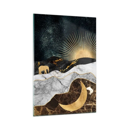 Obraz na skle - Odveké práva - 80x120 cm