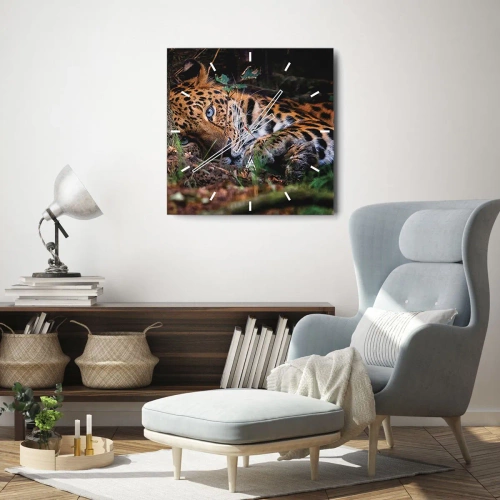 Nástenné hodiny - Ver mi - 40x40 cm