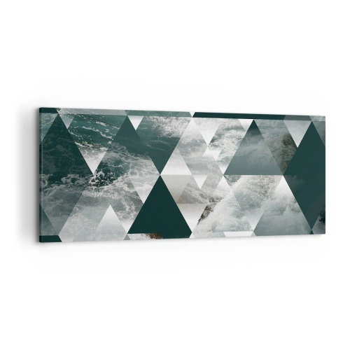 Obraz na plátne - Krištáľová perspektíva - 120x50 cm