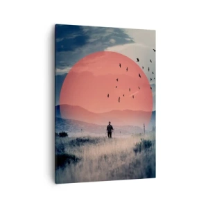 Obraz na plátne - Vo svojom živle - 50x70 cm