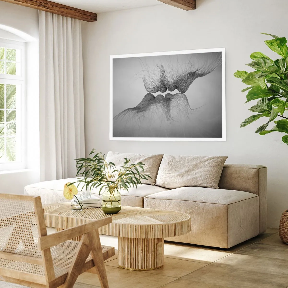 Plagát - Bozk vetra - 70x50 cm