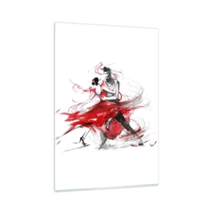 Obraz na skle - Tango - rytmus náruživosťou - 80x120 cm