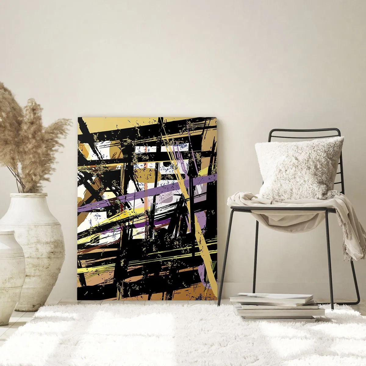 Obraz na skle - Ostrý rez - 70x100 cm