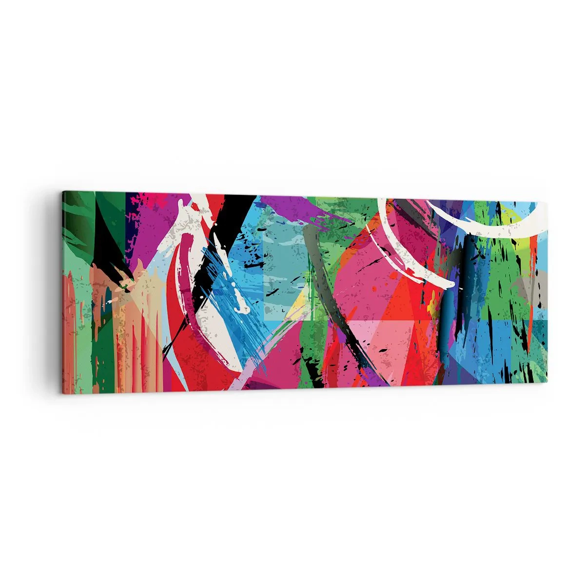 Obraz na plátne - Rýchlo, živo a čulo - 140x50 cm