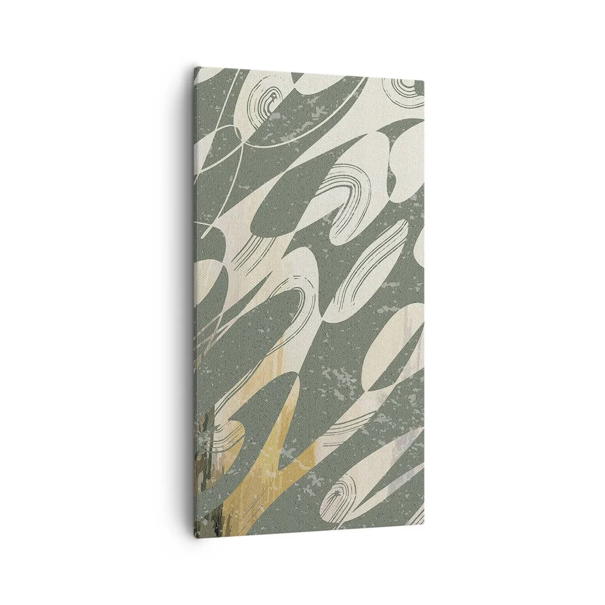 Obraz na plátne - Rytmizovaná abstrakcia - 55x100 cm