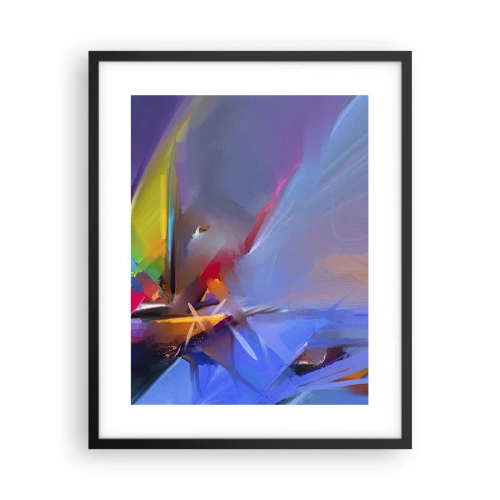 Plagát v čiernom ráme - Preletela ako vták - 40x50 cm