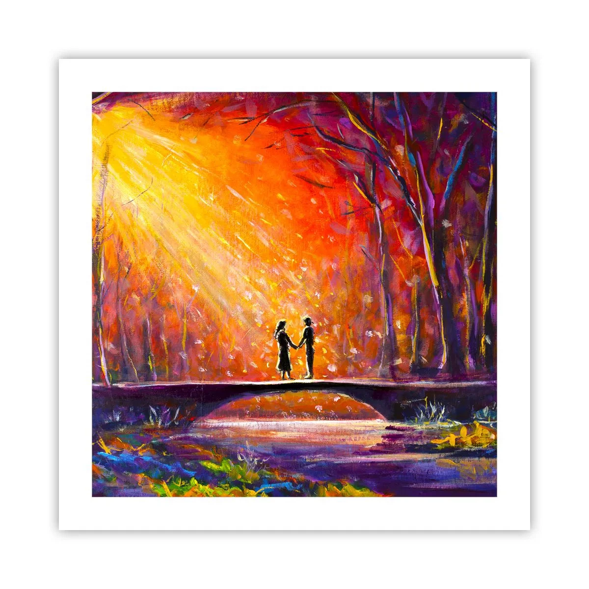 Plagát - Nebo ich tiež miluje - 50x50 cm