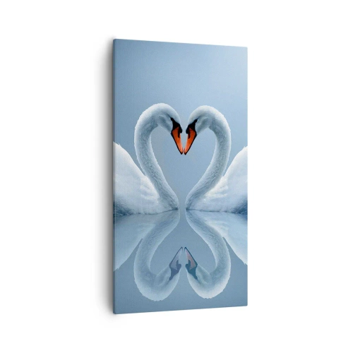 Obraz na plátne - Čas na lásku - 55x100 cm