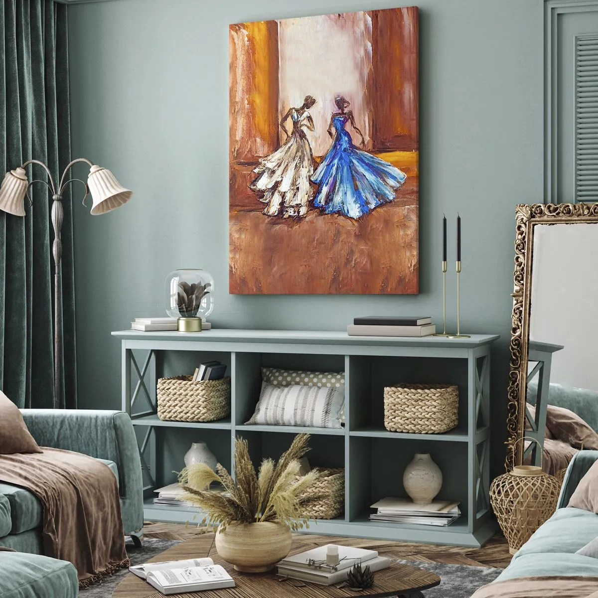 Obraz na plátne - Pôvabné duo - 70x100 cm