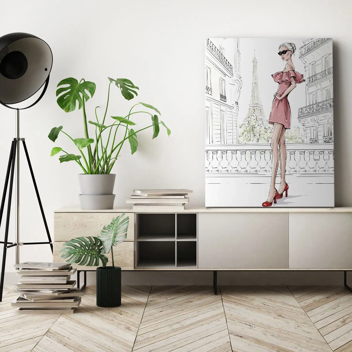 Obraz na plátne - Umenie módy - 50x70 cm