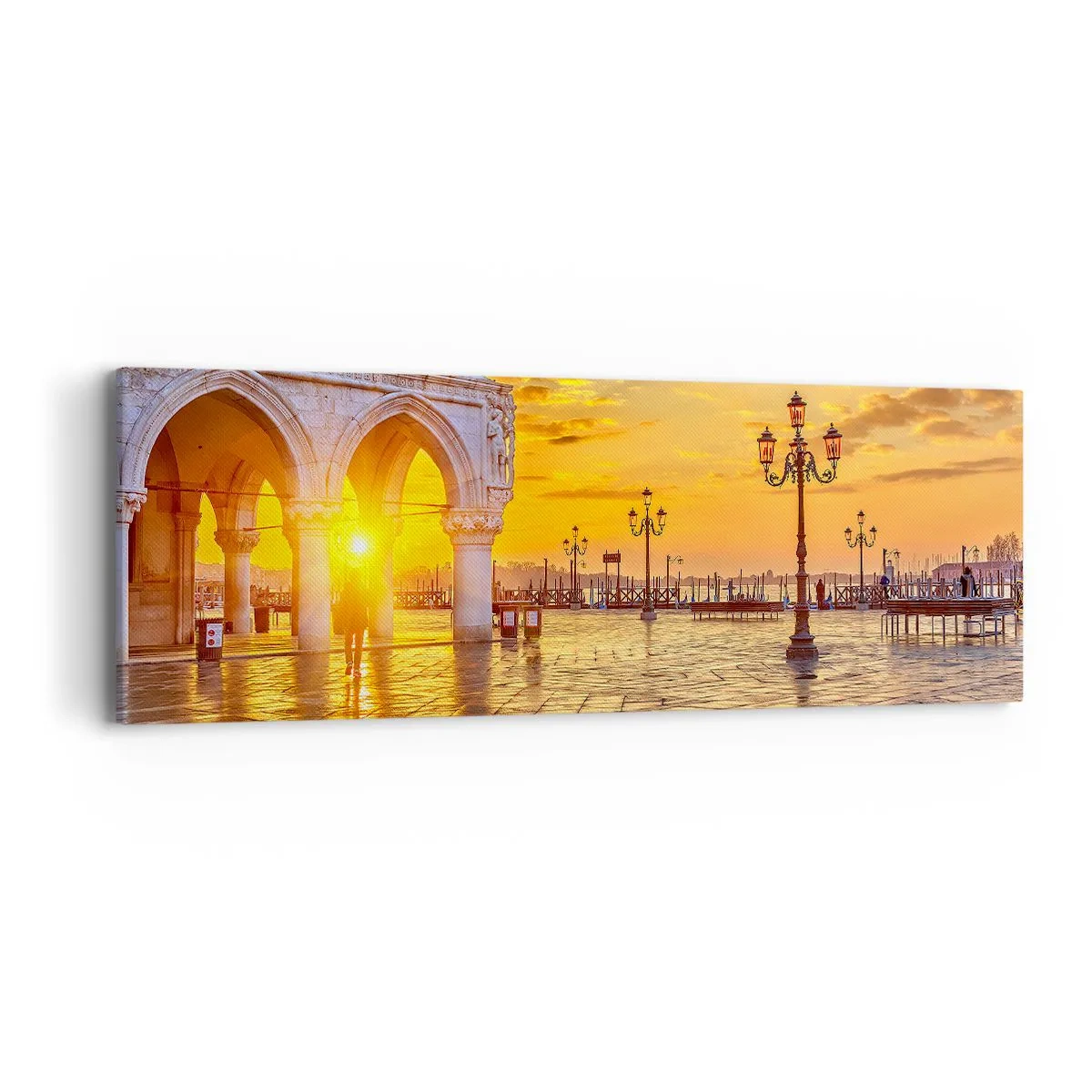 Obraz na plátne - Kde sú všetci? - 90x30 cm