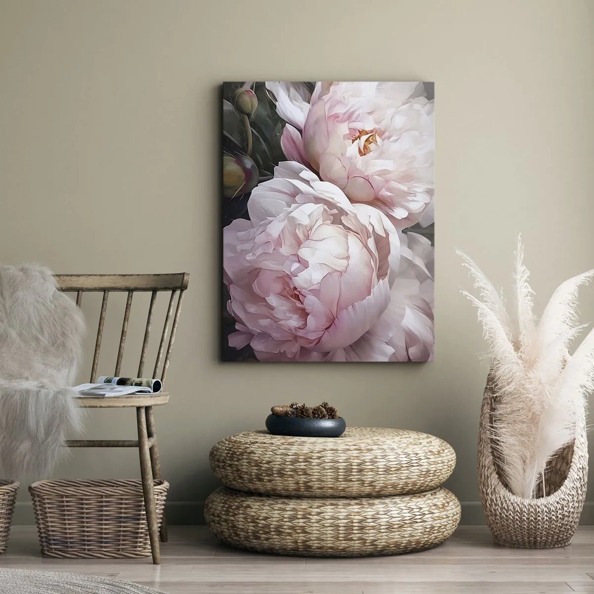 Obraz na plátne - Uchytené v rozkvete - 50x70 cm
