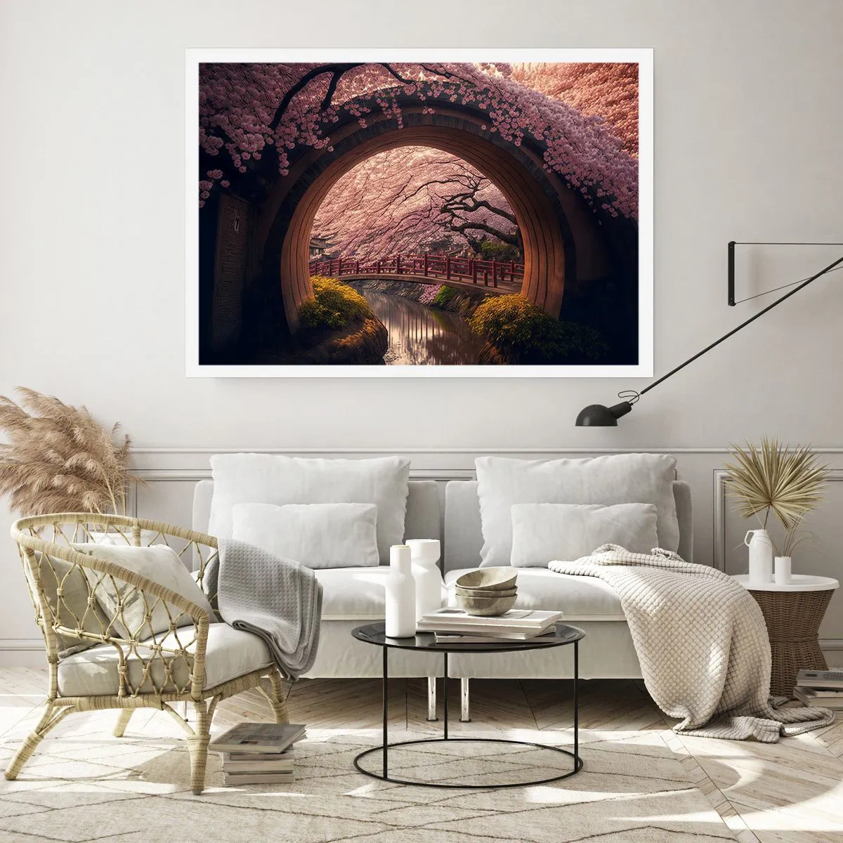 Plagát - Japonská jar - 50x40 cm