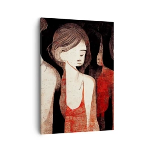 Obraz na plátne - Madony z temnoty - 50x70 cm