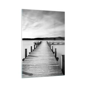 Obraz na skle - Pri napájadle – pokoji - 50x70 cm
