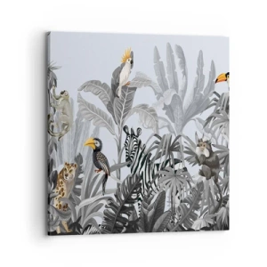 Obraz na plátne - Africká rozprávka - 70x70 cm