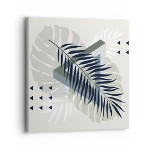 Obraz na plátne - Príroda a geometria – dva poriadky? - 30x30 cm
