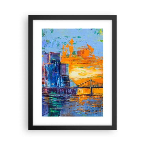 Plagát v čiernom ráme - Kultúra a príroda - 30x40 cm