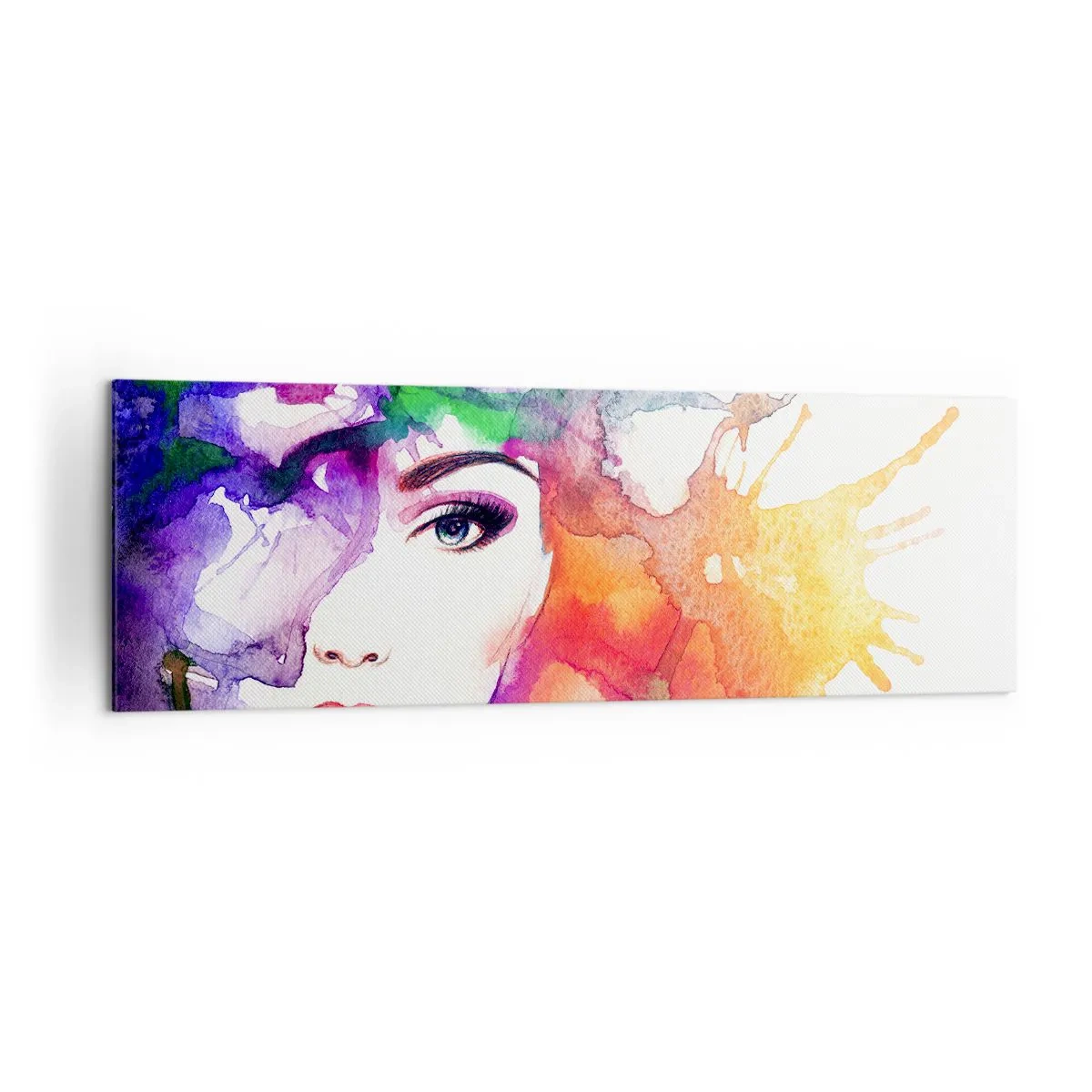 Obraz na plátne - S hlavou v oblakoch - 160x50 cm