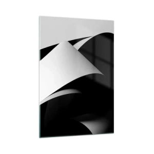 Obraz na skle - Svetlo z hlbín tieňa - 70x100 cm