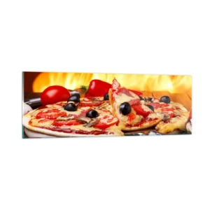 Obraz na skle - From Italy with love - 90x30 cm