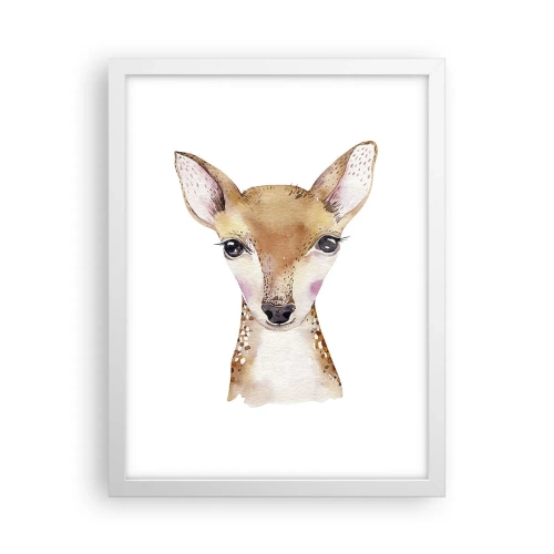 Plagát v bielom ráme - Povaha nevinnosti - 30x40 cm