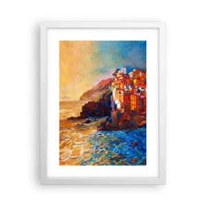 Plagát v bielom ráme - Taliansky nádych - 30x40 cm